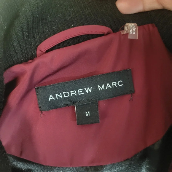 Andrew Marc Red Vest - Picture 3 of 8